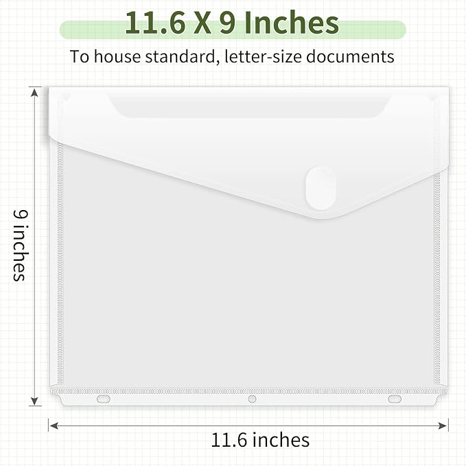 Sooez 6 Pack Binder Folders - Image 6