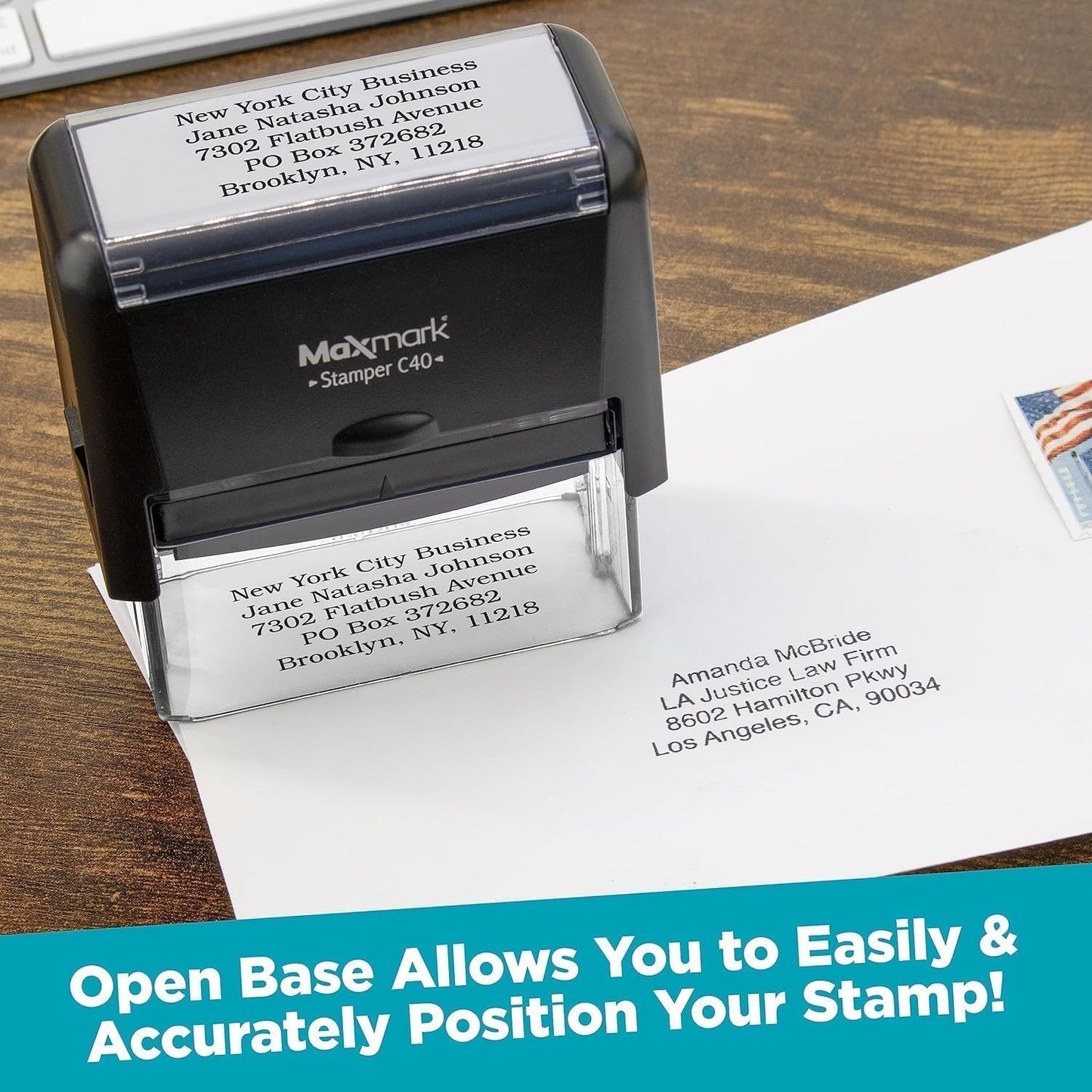 Surrendered Self Inking Stamp + Replacement Pad - TxDMV Compliant - Required for webDEALER Program - Professional Self-Inking Stamp