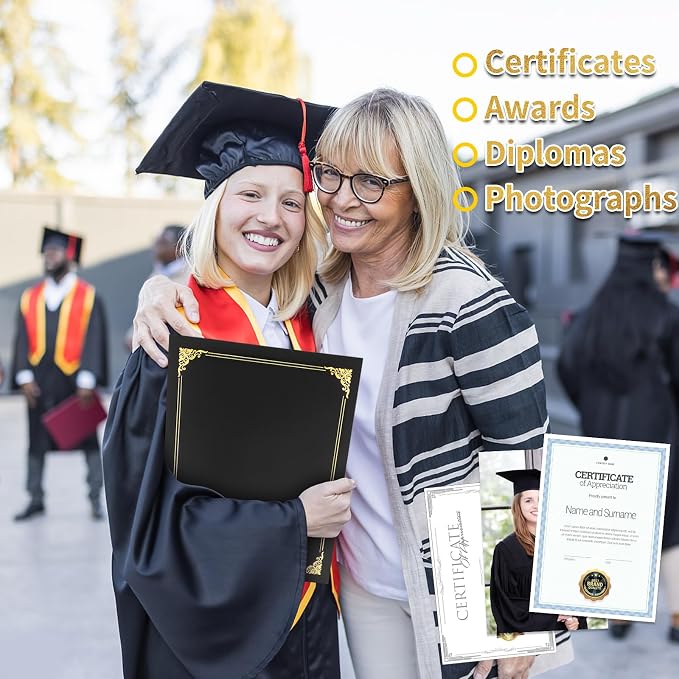 50 Packs Certificate Holders, Diploma Holders, Certificate Folders - Image 8