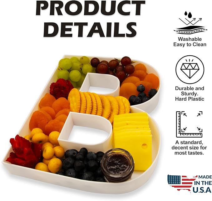10" Reusable Plastic Box Form Tray Display - Image 5
