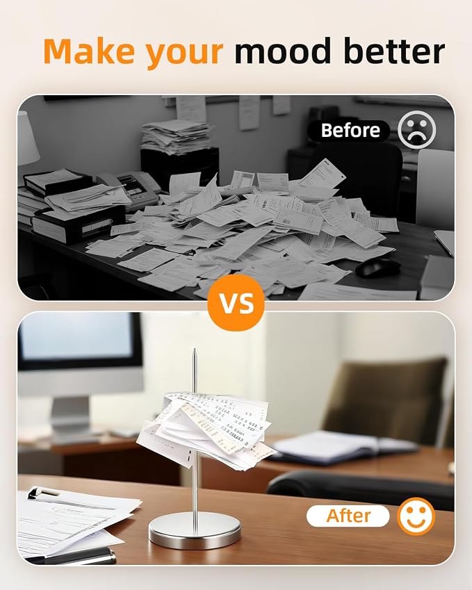 8 Pcs Desk Receipt Holder - Image 2