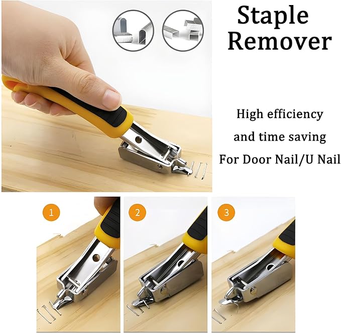 4Pcs Upholstery Staple Remover Nail Puller Nail Remover Tool Set - Image 3