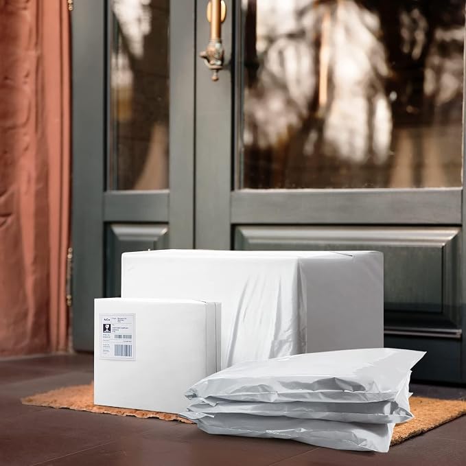 Metronic Poly Mailers 12x15.5 200 Pack White, Medium Size Shipping Bags - Image 9