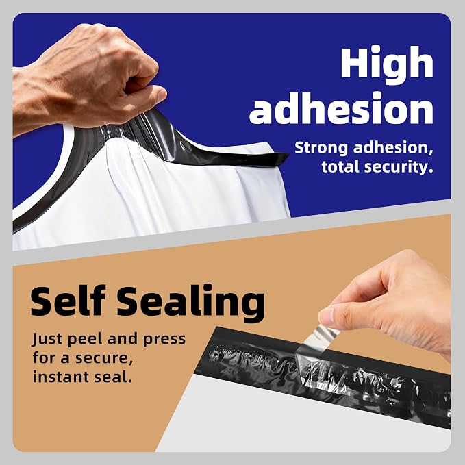 500pcs Poly Mailers 14.5x19 For Ecommerce Shipping, Online Retail Packaging - Image 3