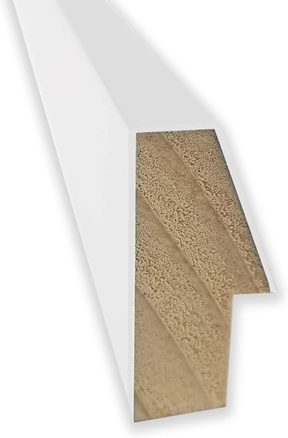 Amanti Art Natural Cork Board for Wall, 25x29 Vision Board with White Frame, Large Corkboard Office Decor for Home Organization, Modern Corkboard Pinboard to Display Items for Home Organization in