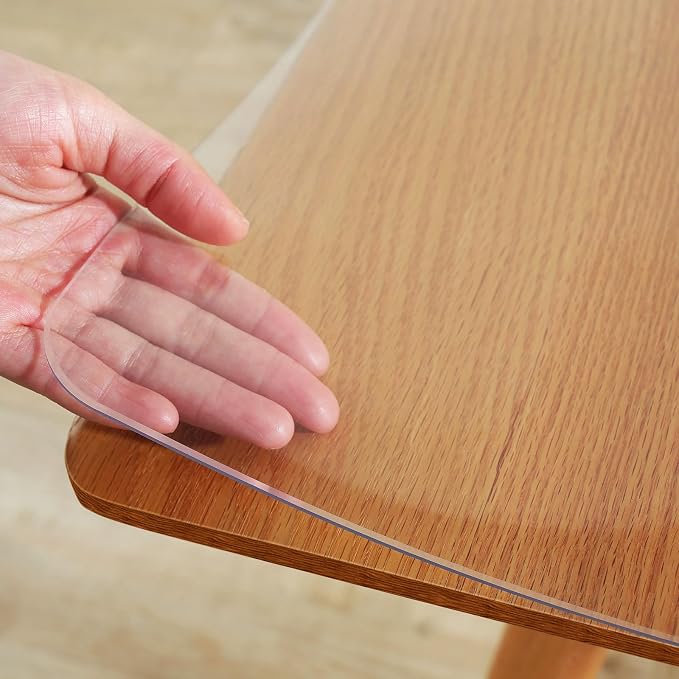 Warmstar Clear Table Protector 2mm Thick, 36x78 Inch Clear Table Cover Protector by Warmstar