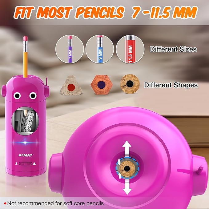 AFMAT Electric Pencil Sharpener - Image 3