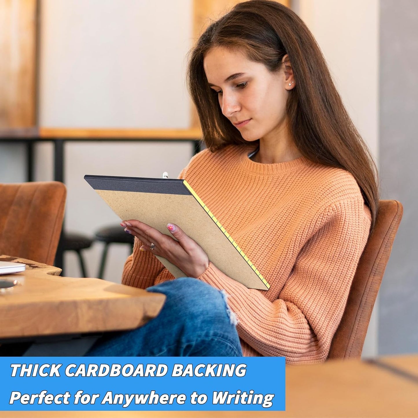 48 Pack Yellow Legal Pads 8.5 x 11 Note Pads 8.5 x 11 Inch Notepad 1440 Sheets Writing Pads Wide Ruled Lined Paper Pads Yellow Paper Note Pads 8.5 x 11 with 30 Sheets Per Legal Pad for School, Office, Home