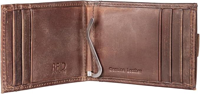 Team Sports America NCAA Syracuse University Front Pocket Slim Wallet - Image 3