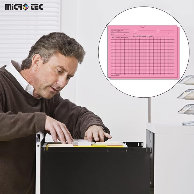 Accounts Payable Voucher Envelopes General Accounting Style, Buff 200 Pack | - Image 2