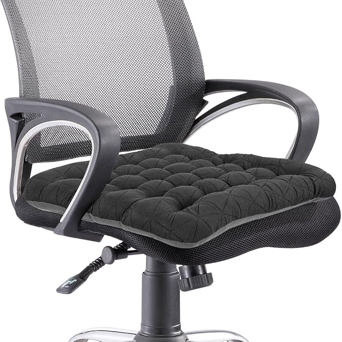 BUYUE Good Support Office Chair Cushion, Luxury Jacquard by BUYUE