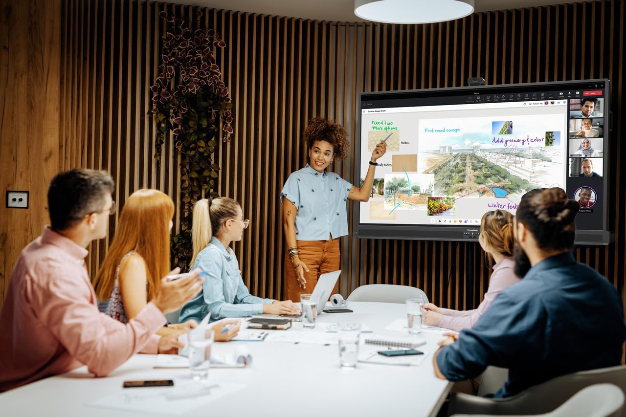ActivPanel 10 Premium 86" High Specification Digital Whiteboard for Office or Class, 4K UHD, OS Flexible Device, Panel & Wall Mount Included, Bundled N97 Windows OPS, 3 Year Onsite Support