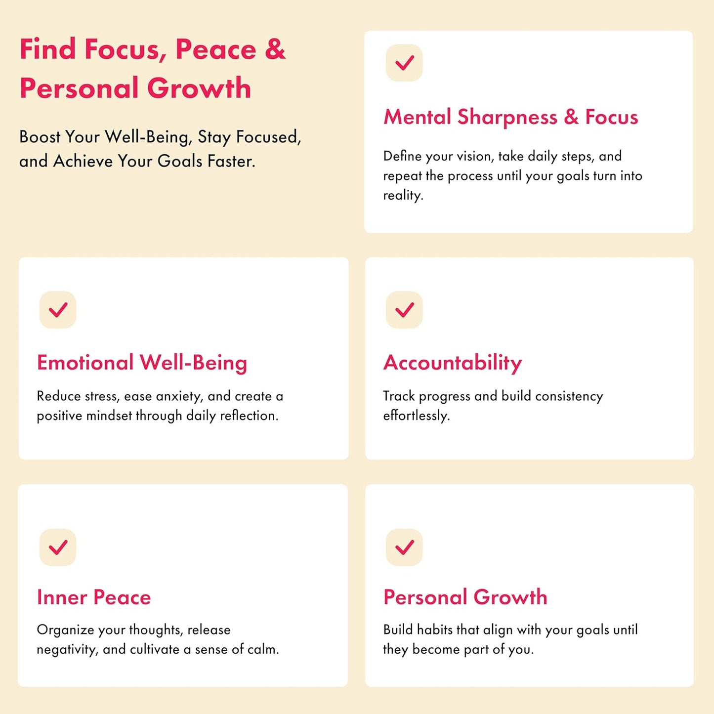 iAmEvolving Personal Growth Journal: Set Goals, Embrace Gratitude, Cultivate Habits, Achieve Inner Peace - Undated, A5, 288 Pages, Hardcover, Columbia Blue
