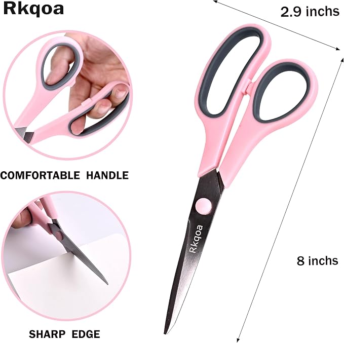 24 Scissors Set, High/Middle Student Teacher, Right/Left Handle - Image 2