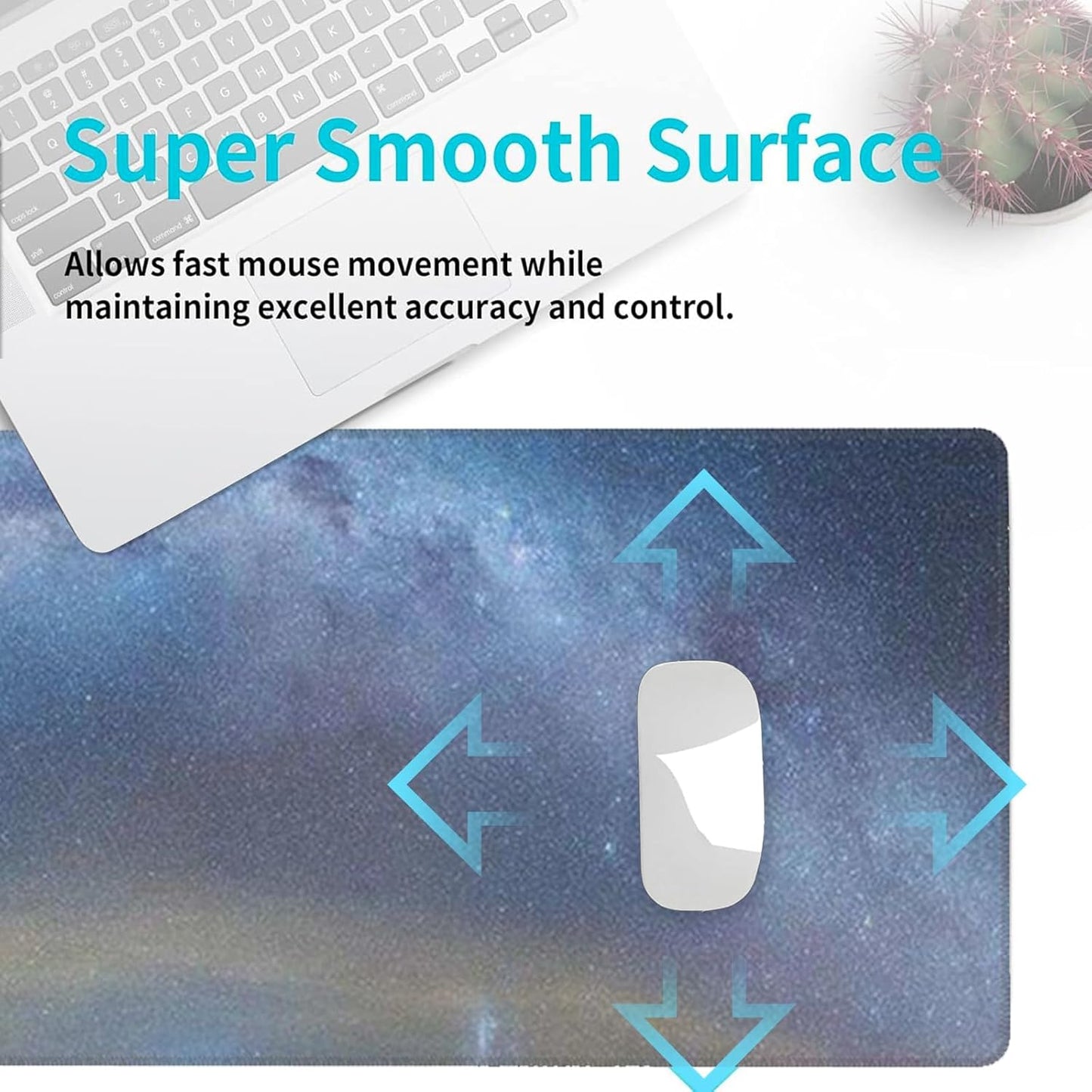 Avocado Gaming Mouse Pad, Desk Mat, Non-Slip Rubber Base Cool Aesthetic MousePads for Computer Laptop Keyboard Office School Home Desktop Accessories Decor 31.5" x 11.8"