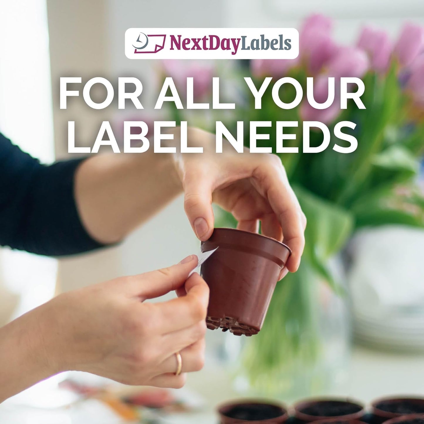 NextDayLabels – 2" x 1" Rectangular Sticker Labels for Printer - White Laser/Inkjet Printer Labels Return Address Labels Shipping Label Stickers (100 Sheets, 40 Per Sheet, 4000 Labels)