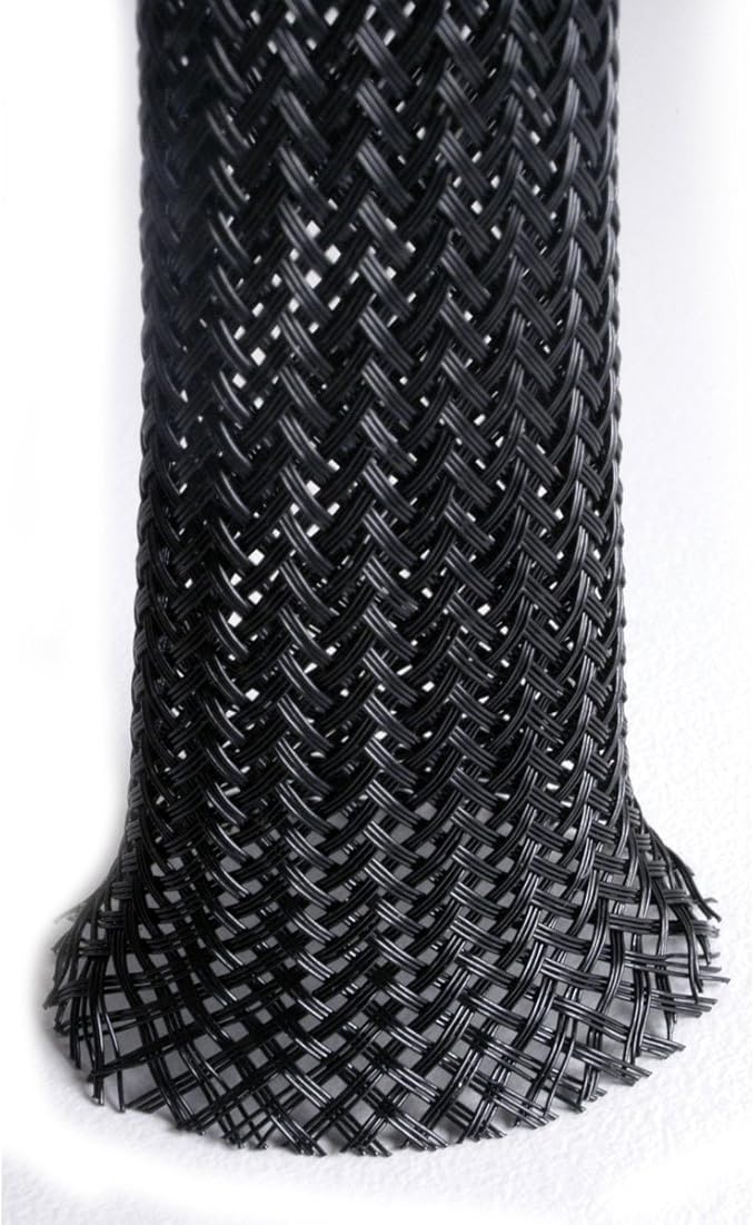 Techflex 1/2 Clean Cut Sleeving 25 feet Black - Image 3