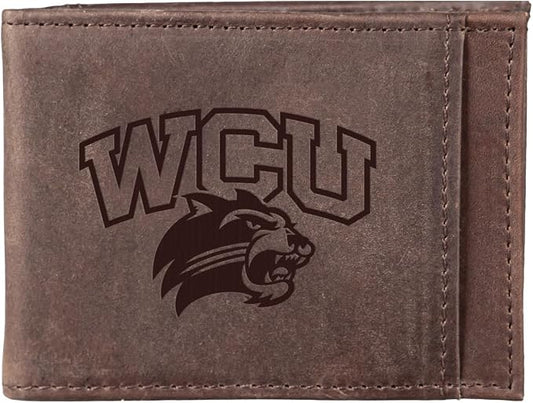 Team Sports America NCAA Western Carolina University Front Pocket Slim Wallet by TeamSportsAmerica
