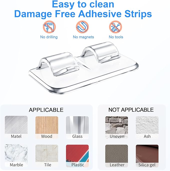 Hetyue Hooks for Outdoor String Lights Clips: 26Pcs Heavy Duty Light Hook - Image 4