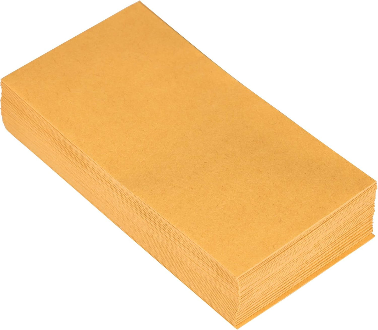 JAM PAPER #7 Coin Business Envelopes with Peel and Seal Closure - 3 1/2 x 6 1/2 - Brown Kraft Manila - 50/Pack