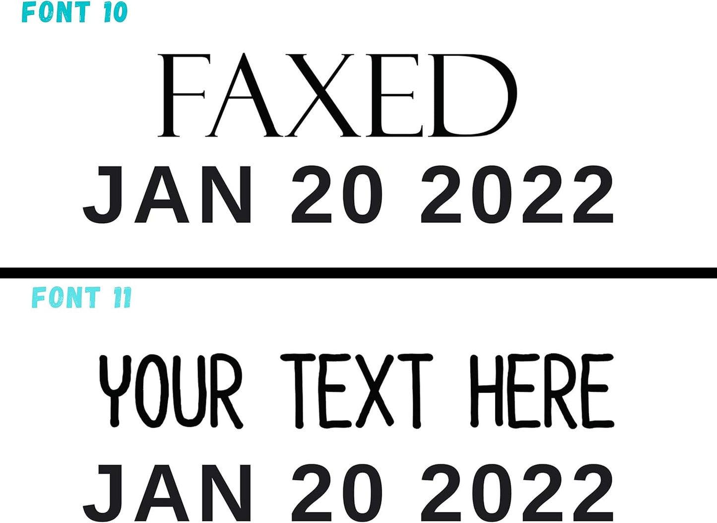 2025 Custom Date Stamp Received Paid Completed Emailed Posted Scanned Approved Date Stamp Self Inking Personalize with 1 Line Custom Text - Self Inking Business Stamper