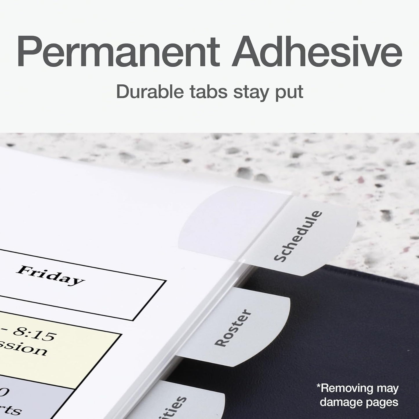 Redi-Tag Copier/Laser/Inkjet Index Dividers (RTG33117),White