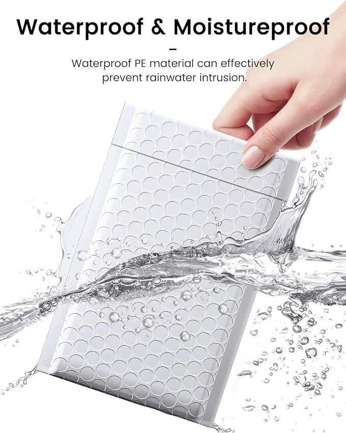 GSSUSA White Bubble Mailers 4x7 Small Padded Envelopes 4000 Pack, Strong - Image 5