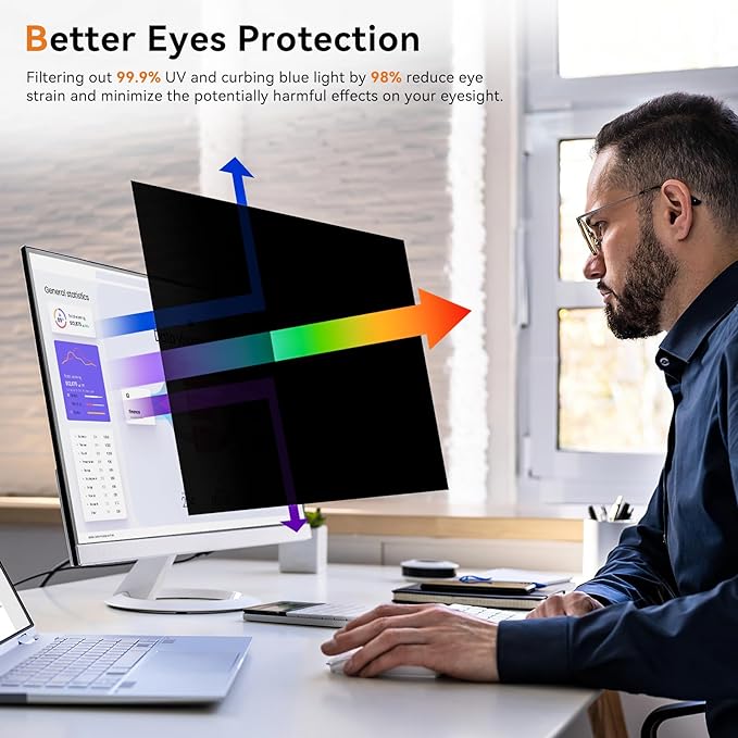 28 Inch Computer Privacy Screen - Image 4