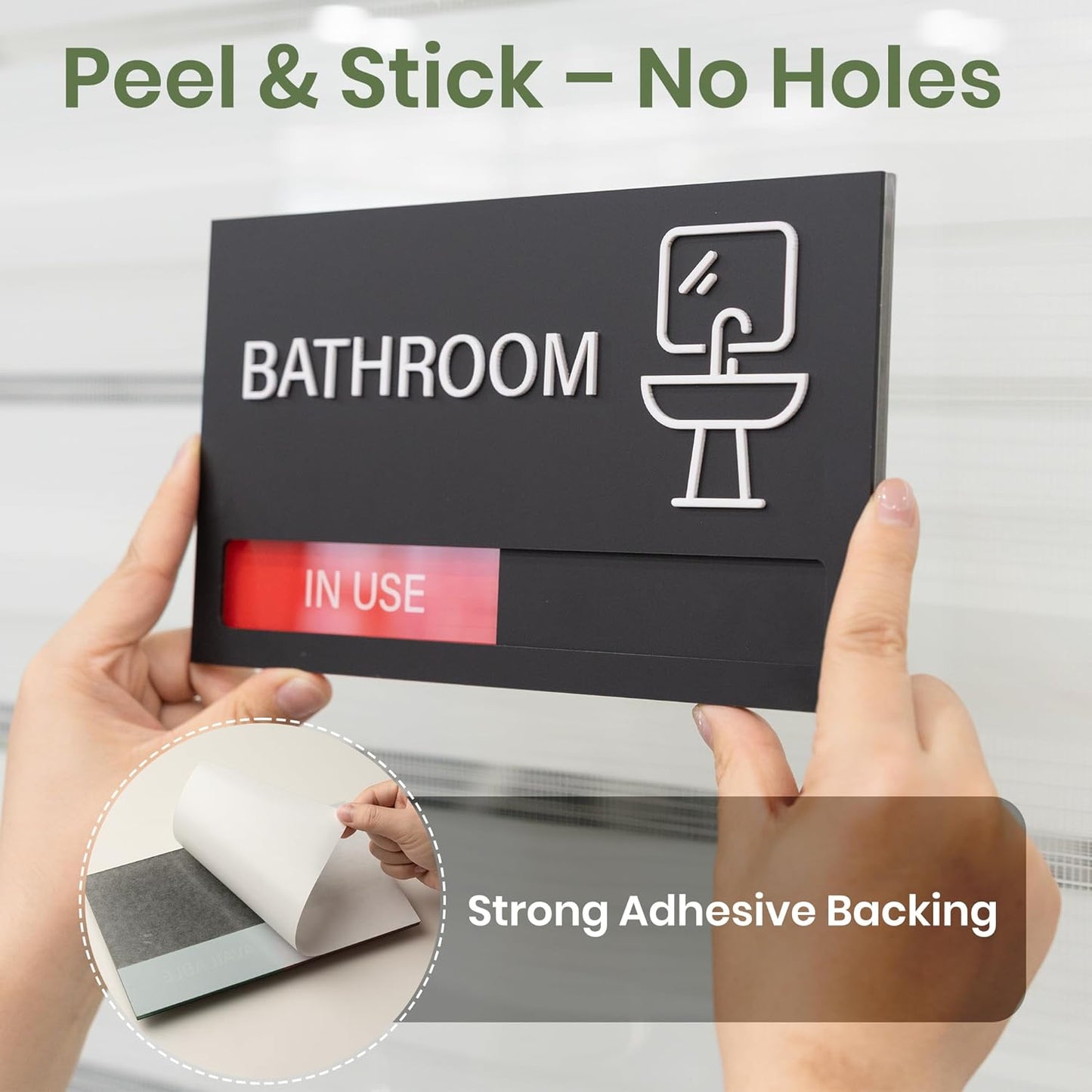 Studio Room Door Sign, Do Not Disturb Door Signs, In Use Available Office Slider Signs, Recording in Progress Sign, Privacy Indicator Tells Whether Studio Vacant or Occupied