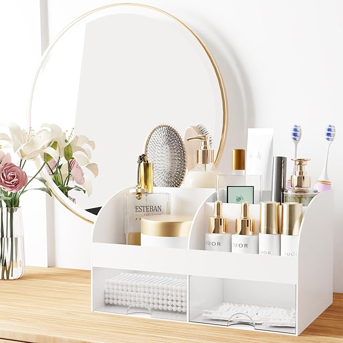 Makeup Organizer with Drawers, Cosmetic Storage - Image 3