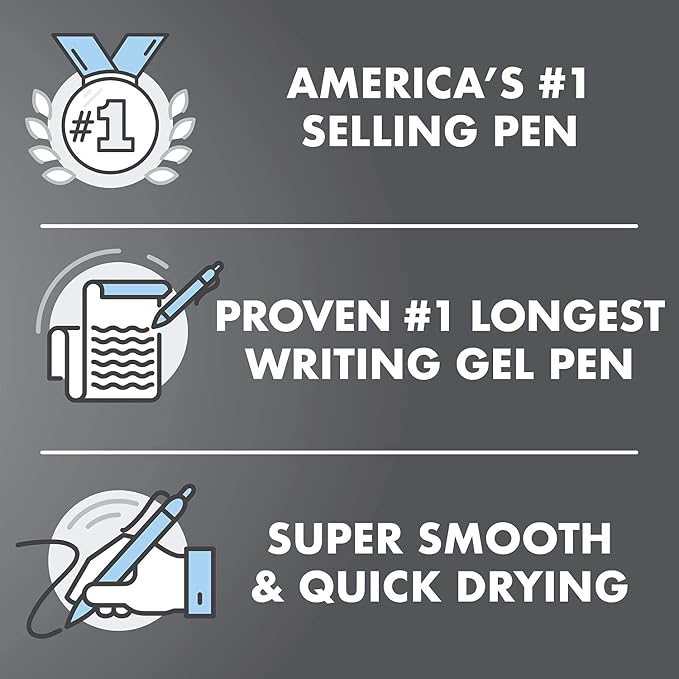 Pilot G2 Premium Refillable and Retractable Gel Ink Pens Fine Point, - Image 4
