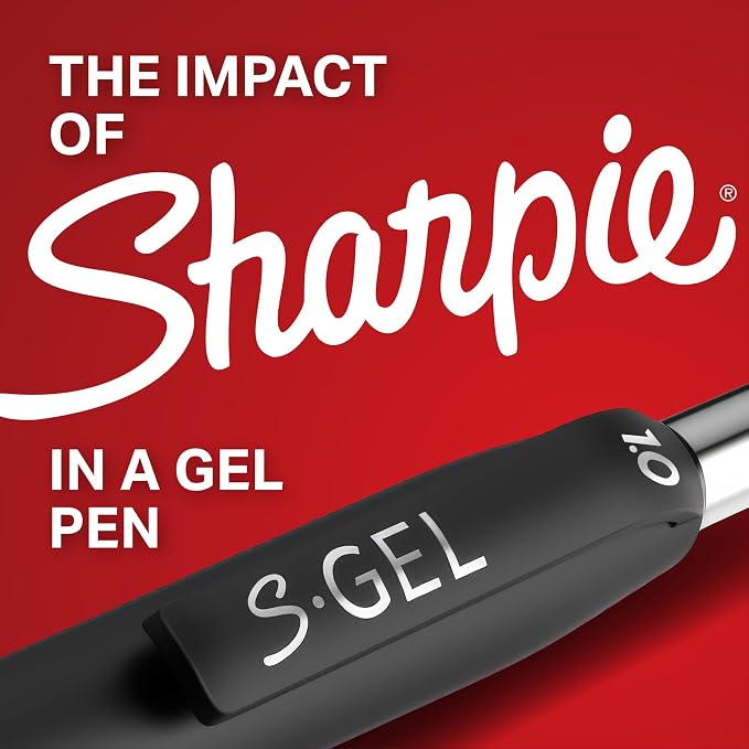Sharpie S-Gel Bold Point Blue Gel Pens - Image 4