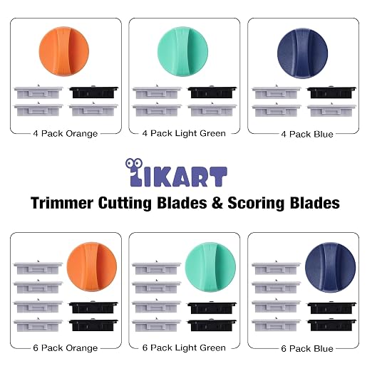 Likart 4-Pack Paper Cutter Replacement Blades Kit, Portable Trimmer Cutting - Image 6
