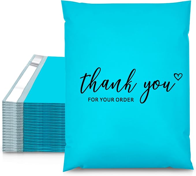 JinRuiKJ Thank You Poly Mailer 10x13 Inch 100 PCS, Shipping Bags by JinRuiKJ