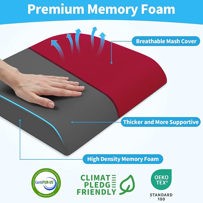 TranquilRelax 2XL Seat Cushion, Memory Foam Cushion - Image 2