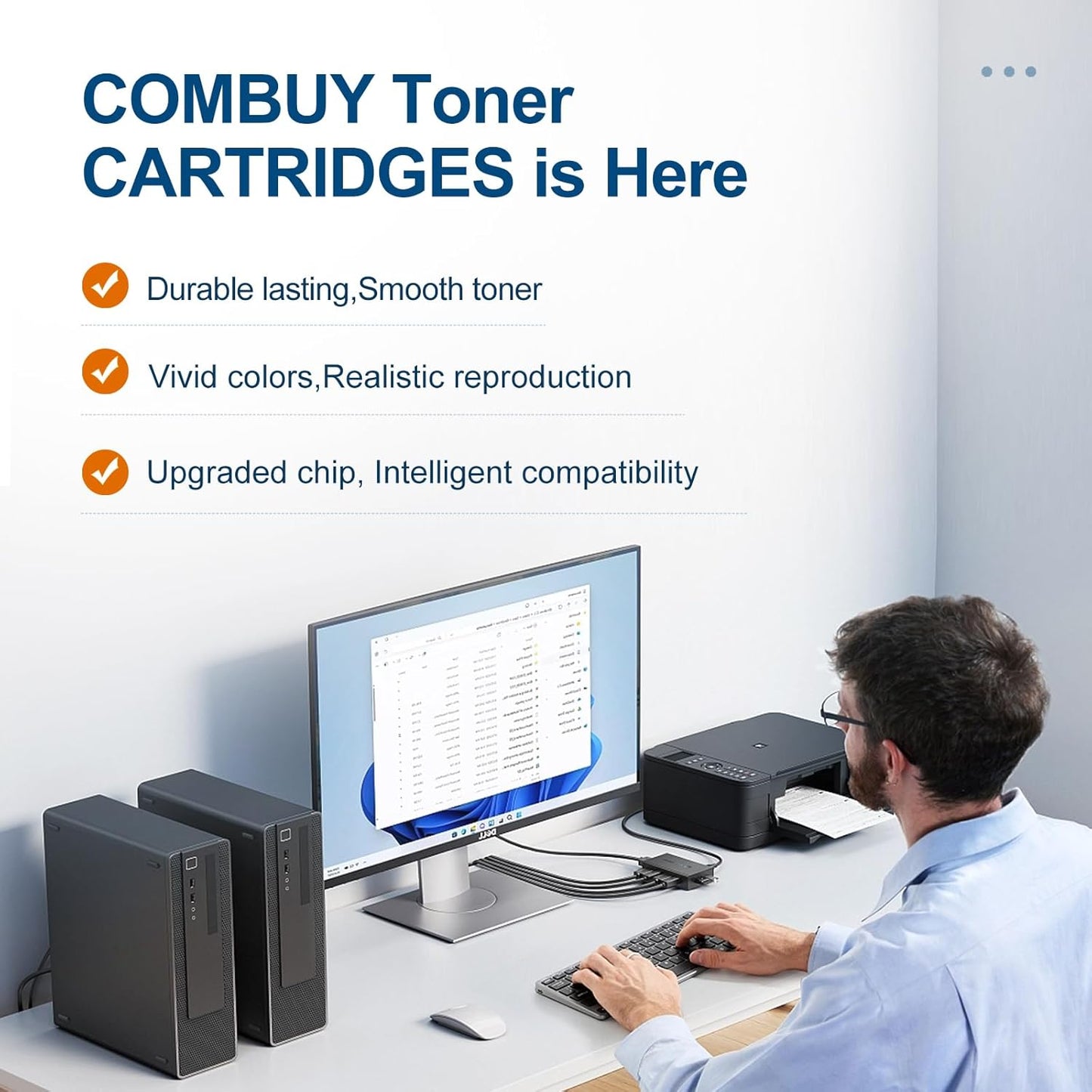 069H Toner Cartridge Set 4 Pack High Yield Replacement for Canon 069 069H Toner Cartridge Works for Canon Color imageCLASS MF753cdw MF751Cdw LBP674Cdw MF752Cdw LBP673Cdw Printer (B/C/M/Y)