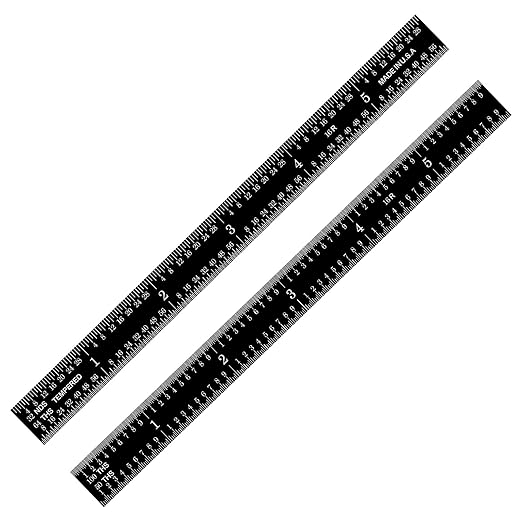 PEC Tools 6" Flexible Machinist Rule, Designed by PECTools