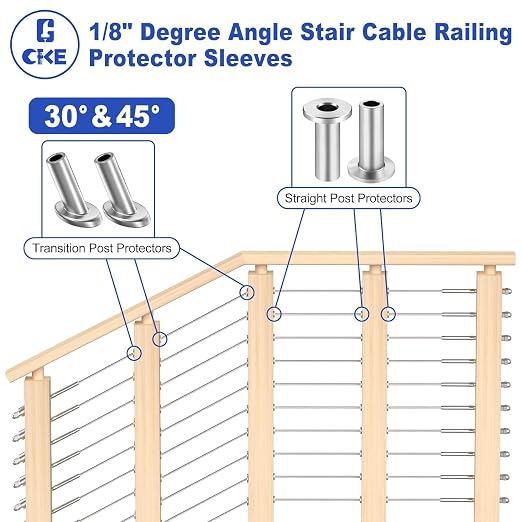 CKE 50 Pack T316 Stainless Steel Protector Sleeves - Image 6