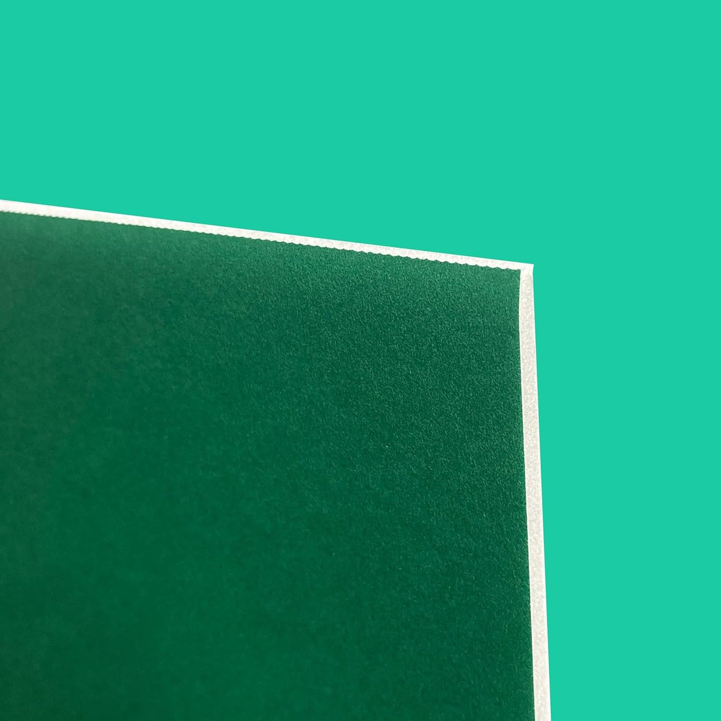 Flipside Products 36” x 48” Foam Project Boards for Presentations, Science Fair, School Projects, Event Displays and Trifold Picture Board - Green - 10 Pack