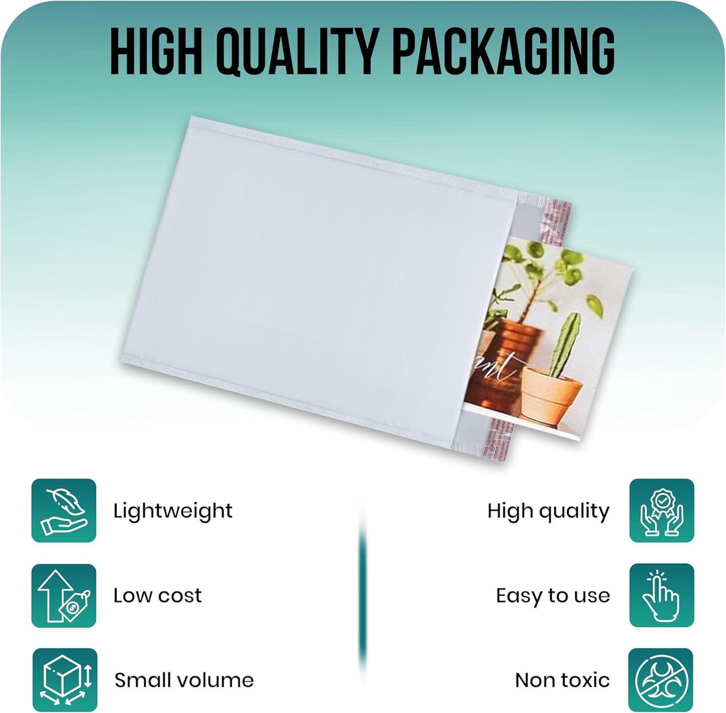 Levex - #6 12.5" x 19" [5 Pack] Poly Bubble Mailers, Padded Envelope Mailers, Packing Envelope & Mailing Bags for Shipping