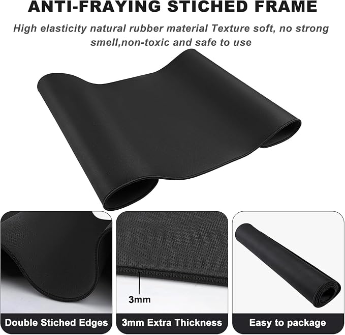 Large Mouse Pad, Desk Mat Large Office Desk Pad Gaming Mouse Pad - Image 3
