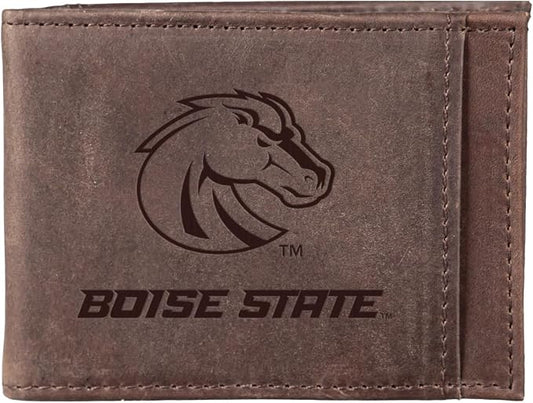 Team Sports America NCAA Boise State University Front Pocket Slim Wallet by TeamSportsAmerica