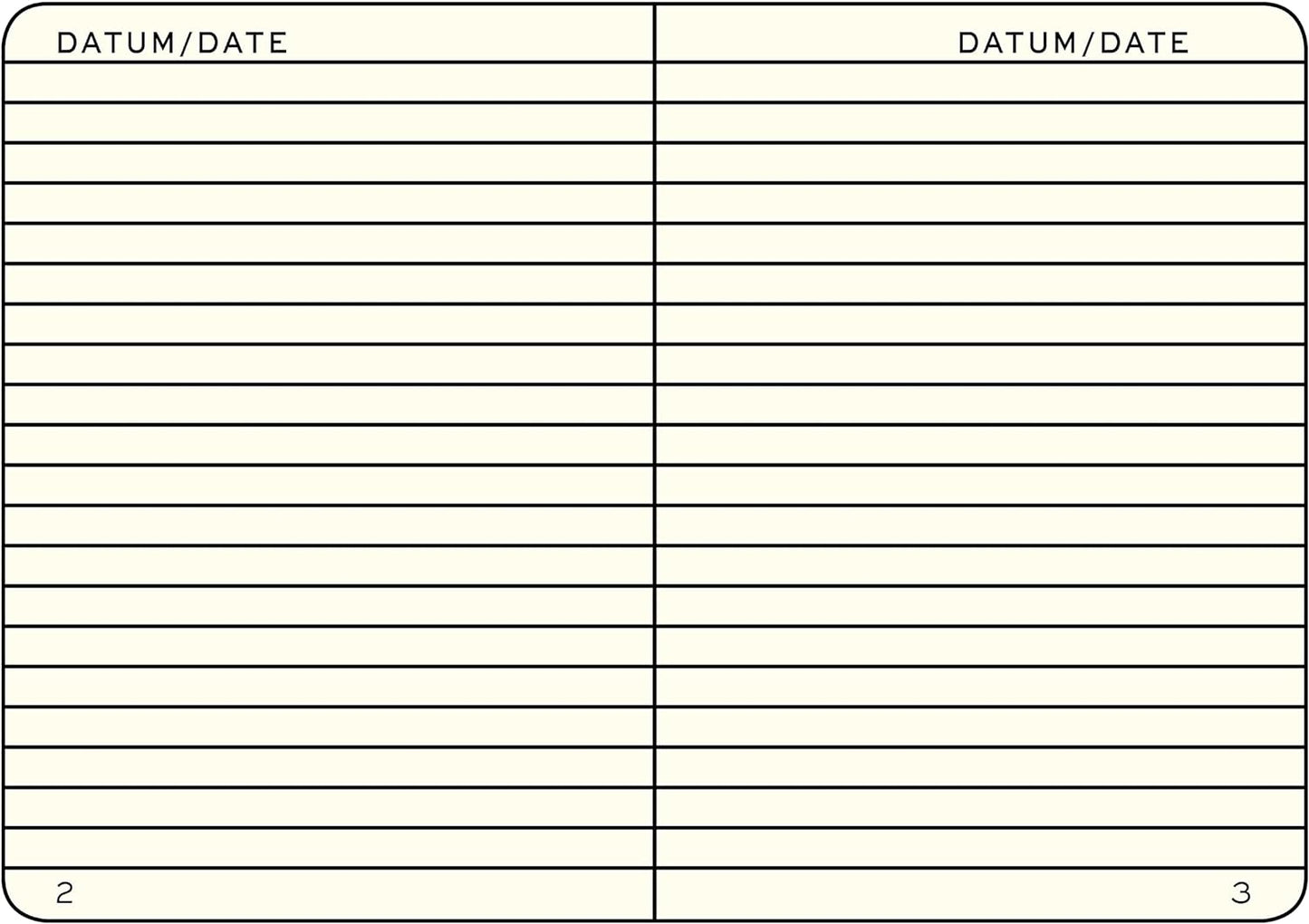 LEUCHTTURM1917 - Notebook Hardcover Medium A5-251 Numbered Pages for Writing and Journaling (Ink, Ruled)