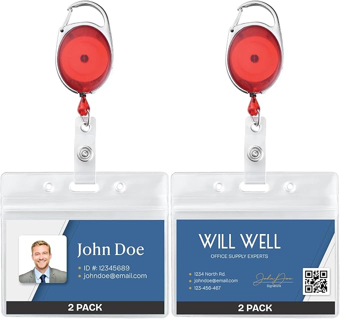 Will Well ID Badge Holders by WillWell