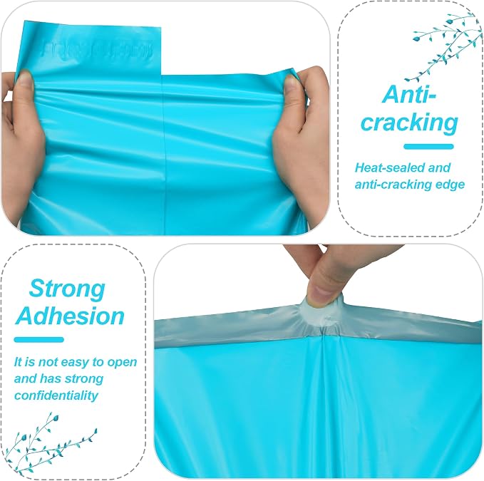 JinRuiKJ Thank You Poly Mailer 12x15.5 Inch 50 PCS, Shipping Bags - Image 4