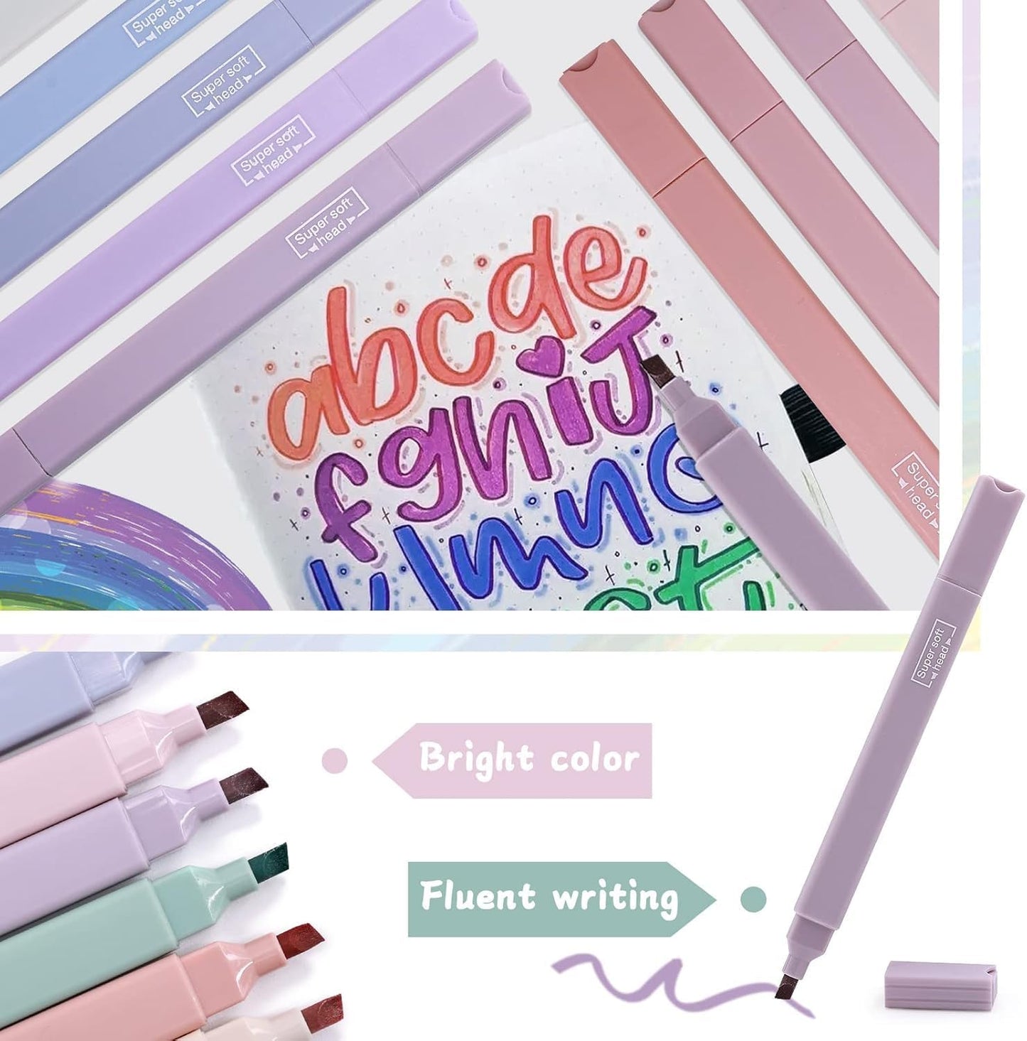 12pcs highlighters Pastel Bulk Assorted Colors Yellow Blue 4 Pads Transparent Sticky Notes tabs Yellow 3x3 Bulk Ruler 6 inch Comes with Colored Labels Sticky Index Tabs Page Book Marker