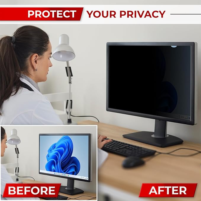 SightPro 24 Inch 16:9 Computer Privacy Screen Filter - Image 7