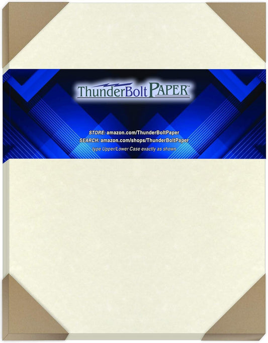 25 Old White Parchment 65lb Cover Weight Paper 8.5 X 11 Inches Cardstock Colored Sheets Letter Size -Printable Old Parchment Semblance