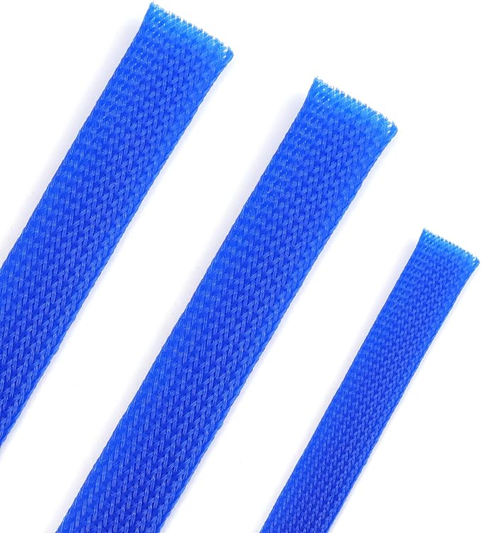 25ft PET Expandable Braided Cable Sleeve 3/8inch Pet Braided Cable Sleeve by PursuingaBetterLife