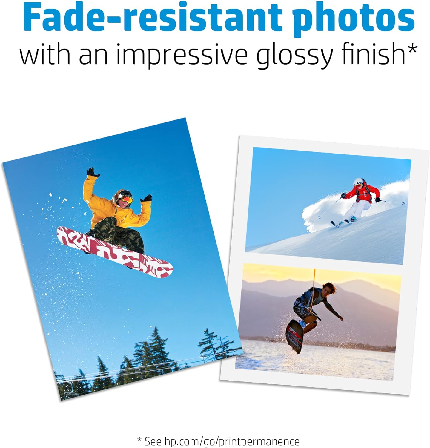 HP Advanced Photo Paper, Glossy, 8.5x11 in, 50 sheets (Q7853A)